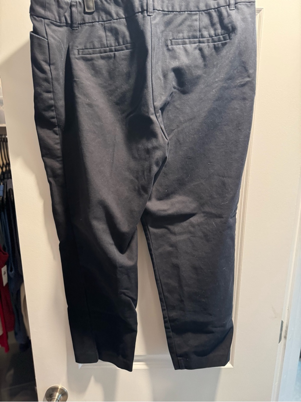 Women’s Blue Dress Pants - Classic Straight Fit